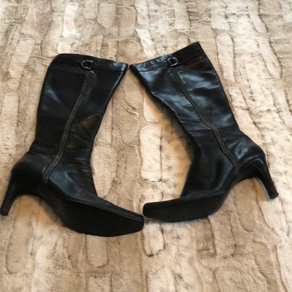 Jennifer Moore Shoes Jennifer Moore Leather Boots Poshmark